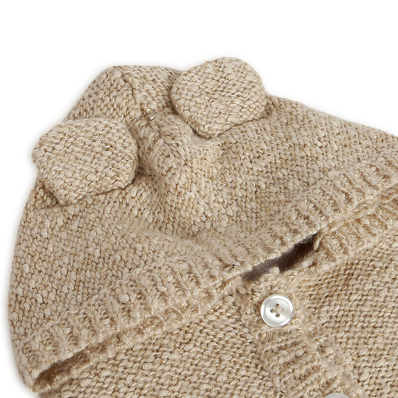 Girls Light Natural Solid Mantle image number 2